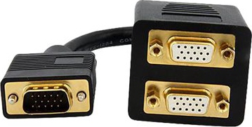 STARTECH VGASPL1VV 1 ft VGA Splitter Cab