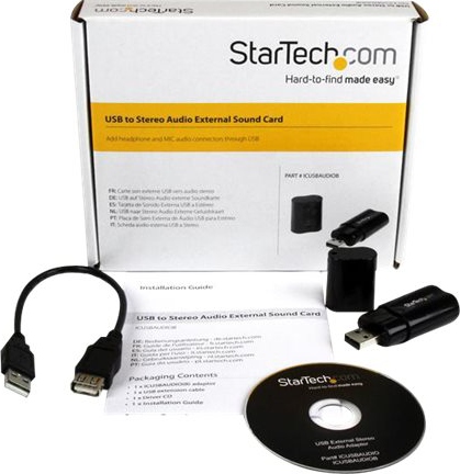 STARTECH ICUSBAUDIOB USB 2.0 to Audio Ad