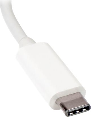 STARTECH USB-C to DVI Adapter - White