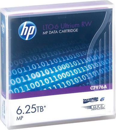 HP LTO-6 Ultrium 6.25TB MP RW Data Cartr