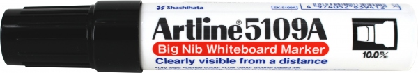 Artline Whiteboardpenn 5109A BIG sort