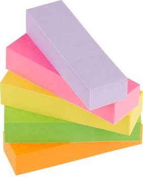 Post-it Indexmarkrer 15x50 papir ass. neon (5)