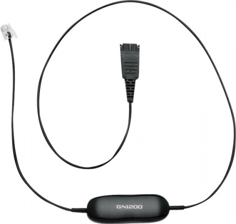 JABRA Smart Cord, QD to RJ9, straight, w