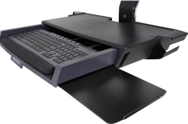 ERGOTRON SV Sit-Stand Combo System silve