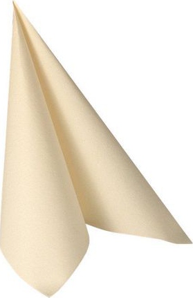 Serviett PAPSTAR RC 40x40 champagne (50)