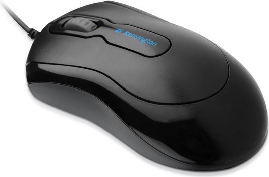 Kensington Wired Mouse-in-a-Box, Black