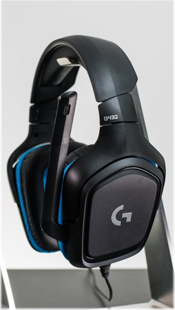 G432 Gaming Headset Leatherette, Black