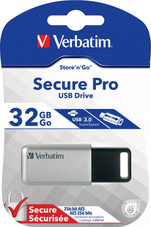 USB 3.0 Drive 32GB Secure Data Pro