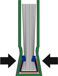 Leitz Bokomslag  Mykt 10,5mm Klar/hvit (10)