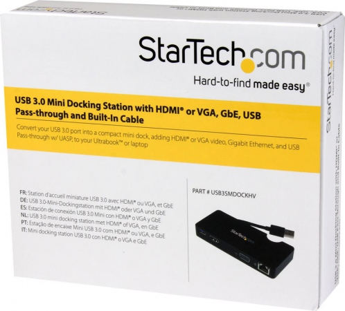 STARTECH Travel Docking Station for Lapt