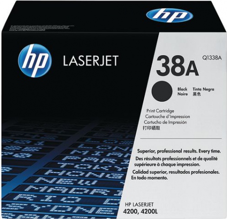 HP Toner Sort 38A (12.000 sider) Q1338A