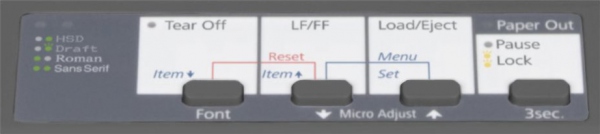 EPSON LX-1350 matrix printer