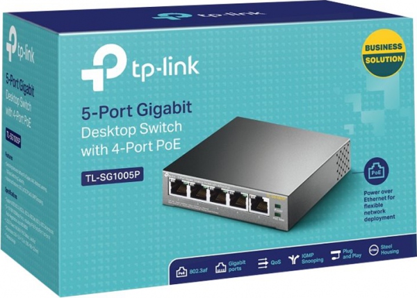 TP-LINK 5-Port Gigabit Desktop Switch