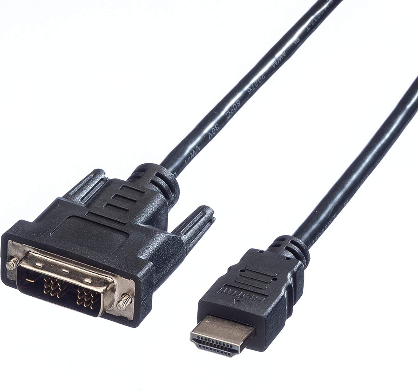 BildeVALUE Monitor Cable DVI (18+1) M - HDMI M 3m 