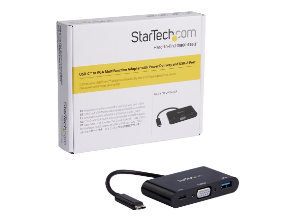 STARTECH USB-C to VGA Multifunction