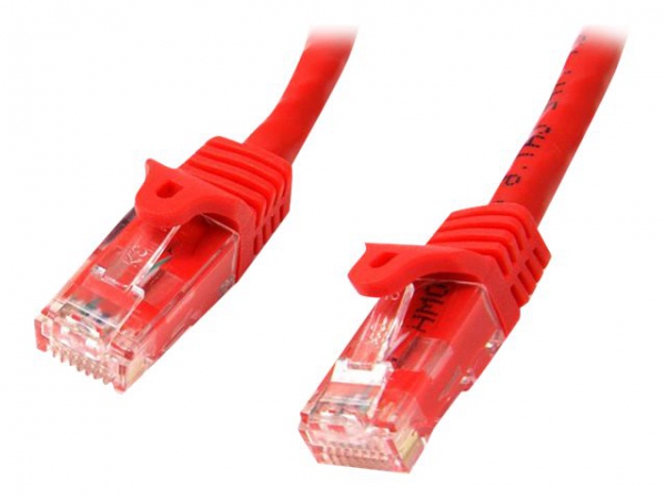 STARTECH 1m Red Snagless Cat6 UTP Patch