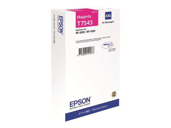 EPSON T7543 XXL Ink Cartridge Magenta