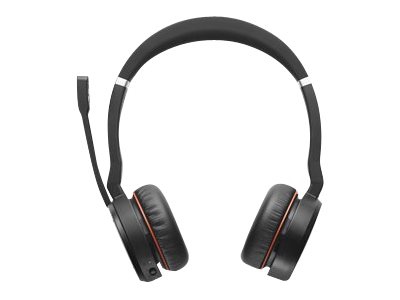 Jabra Evolve 75 USB Headset, Sort (Duo)