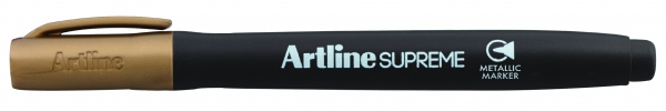 Artline Merkepenn Supreme Metallic gull