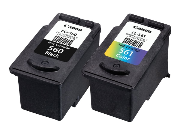 CRG PG-560/CL-561 MULTI Black &amp; Colour Cartridges blistered