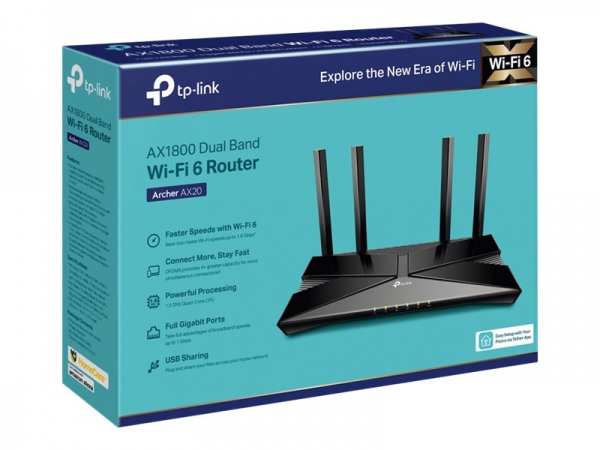 TP-LINK AX1800 Wi-Fi 6 Router Broadcom