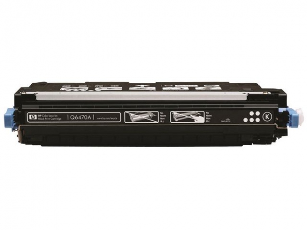 HP Toner Sort 501A (6.000 sider) Q6470A