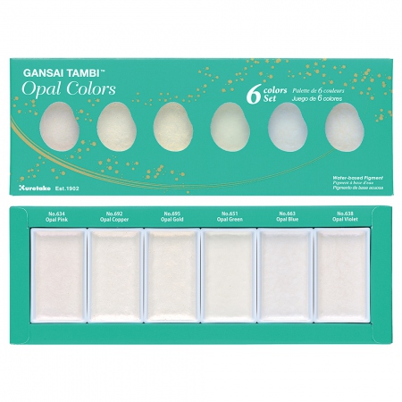 GANSAI TAMBI Opal Colors 6 colors set