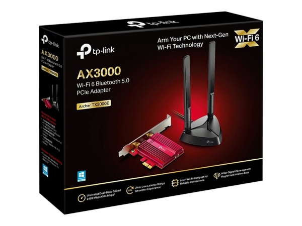 TP-LINK AX3000 Wi-Fi 6 Bluetooth 5.0