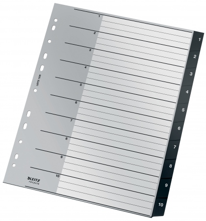 Register Leitz Recycle 1-10 A4 PP