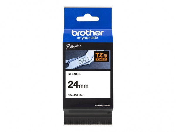 Brother 24mmx3m stenciltape black