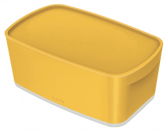 Storage MyBox Small with Lid Cosy Yellow