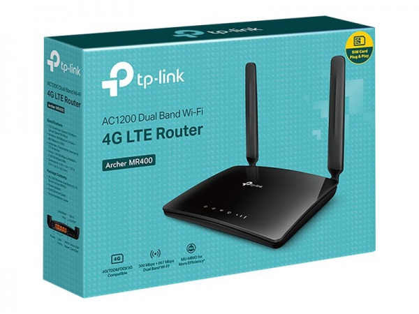 TP-LINK AC1200 Wireless Dual Band 4G LTE