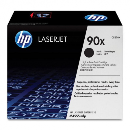 HP Toner Sort 90X 2 stk. Høykapasitet (2x24.000 sider) CE390XD