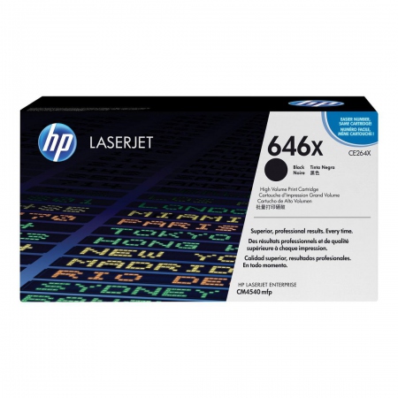 Color LaserJet 646X black toner