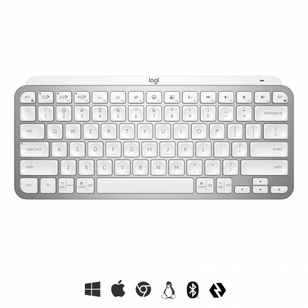 MX Keys Mini Mac Minimalist Wirel. Keyboard, Grey (Nordic)