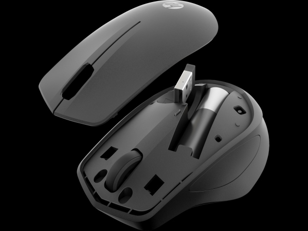 HP 280 Silent Wireless Mouse, Black (Consumer)