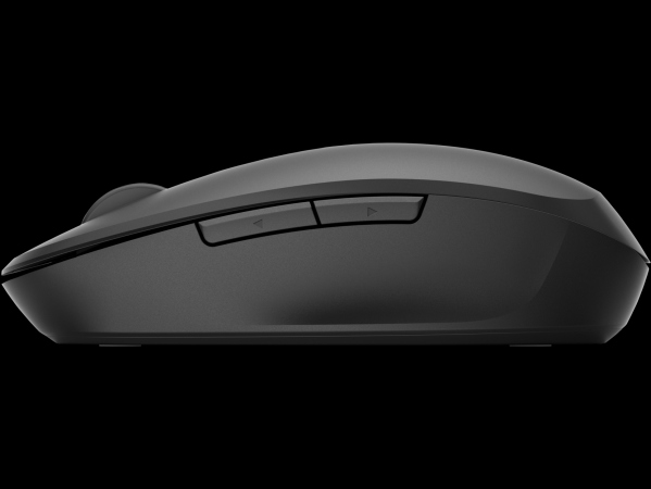 HP Dual Mode Black Mouse, Black (Consumer)