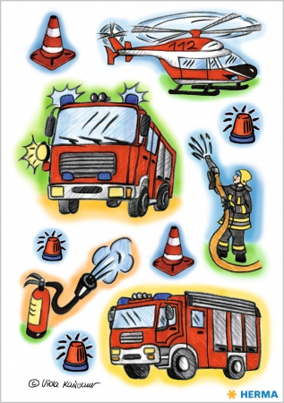 Herma stickers Decor fire brigade (3)