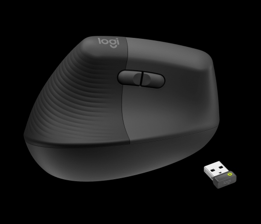 Logitech Lift Left Vertical Ergonomic Mouse for Business, Gr