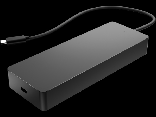 HP Universal USB-C Multi Port Hub, Black