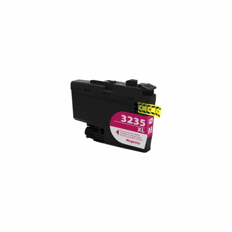 BildeBlekkpatron, erstatter Brother LC3235XLM Magenta (5000 sider)