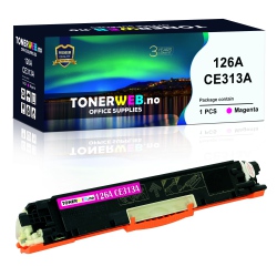 BildeHP Toner Magenta 126A (1.000 sider) CE313A