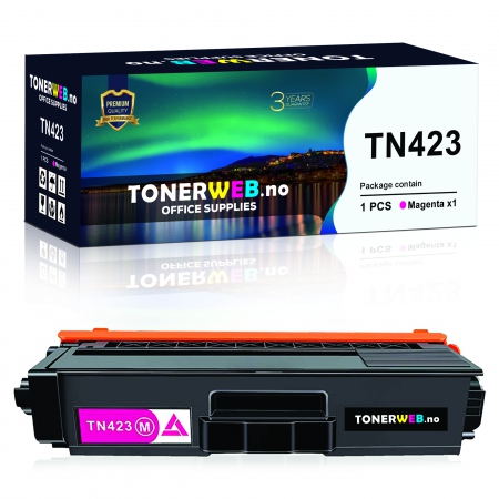 Brother Toner Magenta HC (4.000 sider) TN423M