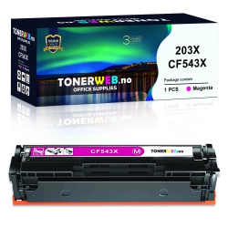 BildeTonerkassett, erstatter HP Magenta 203X (2.500 sider)