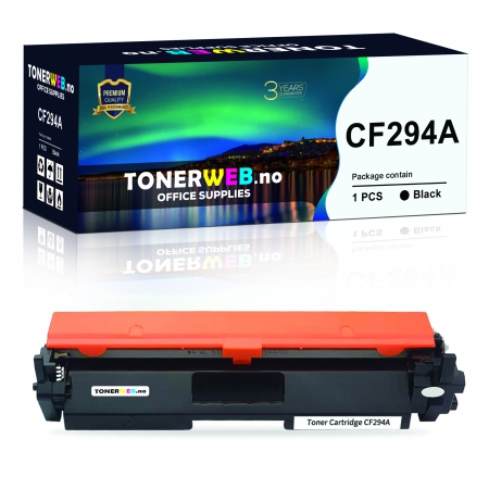 Tonerkassett, erstatter HP Toner 94A Sort (1.200 sider)