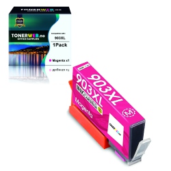 BildeBlekkpatron, erstatter HP Magenta 903XL (825 sider)