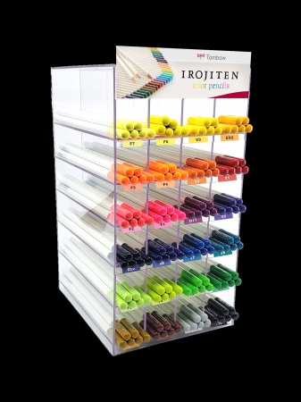 Tombow pencil Irojiten content for display Neon/Vivid (144)