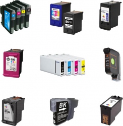 BildeBlekkpatron, erstatter Epson Blekkpatron Sort 266 (5,8...