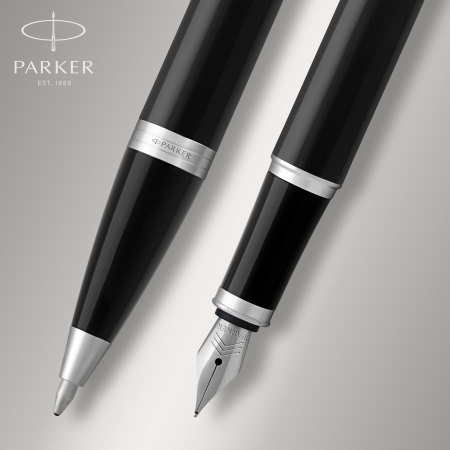 Parker IM Svart CT Duosett BallPoint+FountainPen