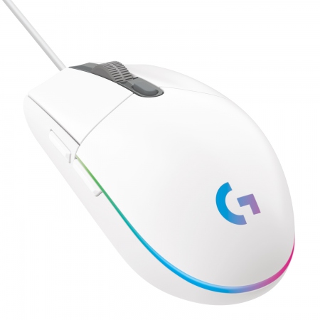 G203 LIGHTSYNC Gaming Mouse, White